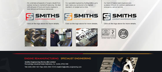 Smiths Engineering Website